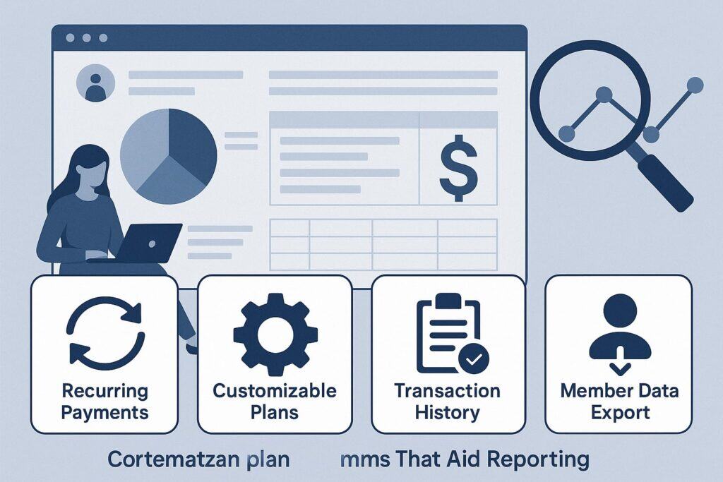 Core Features of Membership Payment Programs That Aid Reporting