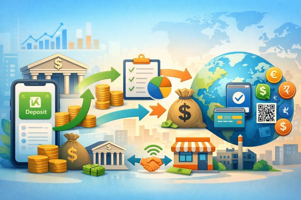 Deposits, cash flow, and funding: local payment support keeps money predictable