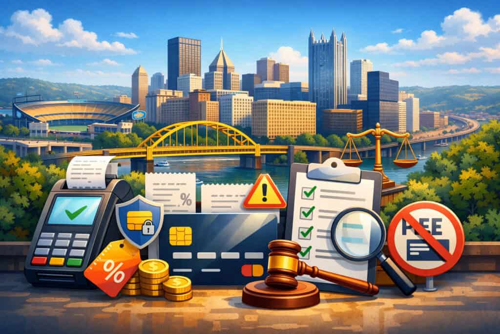 Card Network Rules You Must Follow for Surcharging in Pittsburgh