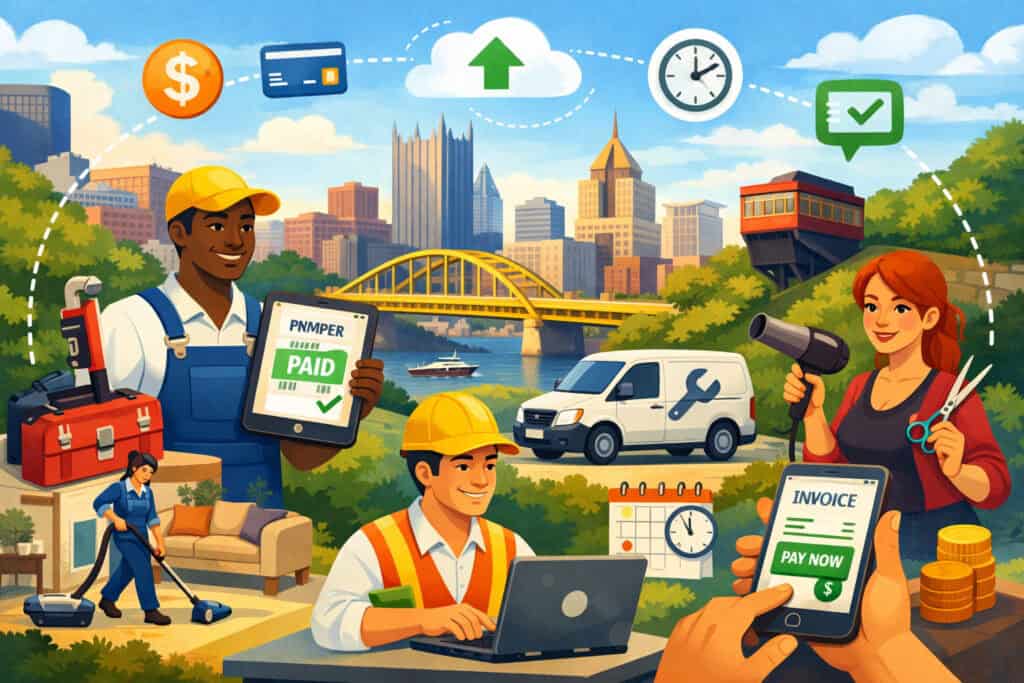 Why online invoicing matters specifically in Pittsburgh’s service economy