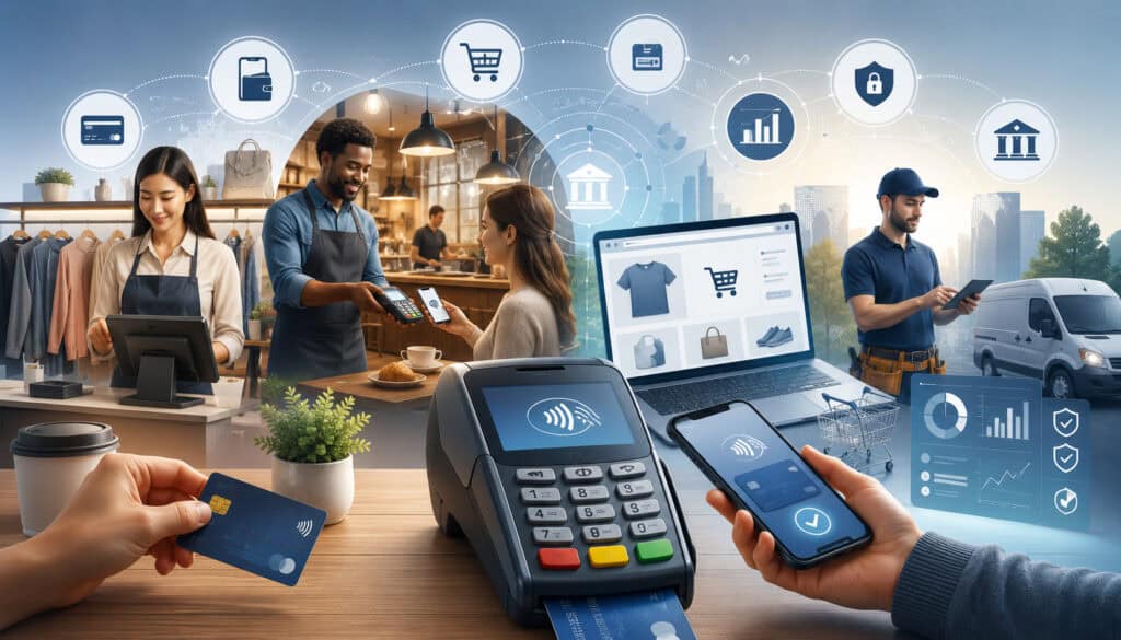 Merchant services comparison for retail, restaurant, ecommerce, and mobile businesses